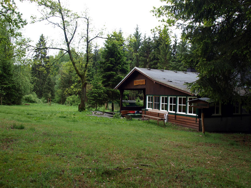 Kamener Hütte im Frühjahr 2009